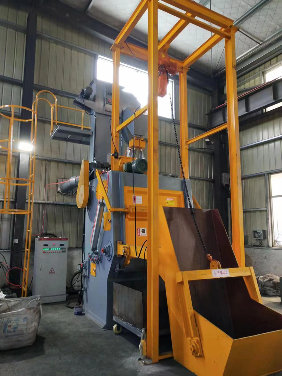 Q3212全自動上下料拋丸清理機